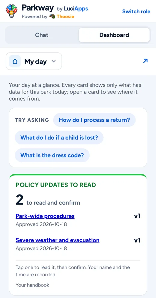 Retail and games on a phone: My day