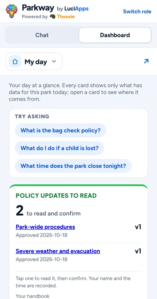 Security on a phone: My day